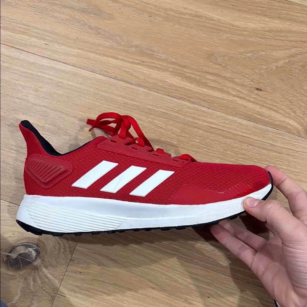 Adidas Youth Red Running Shoes - Picture 2 of 11